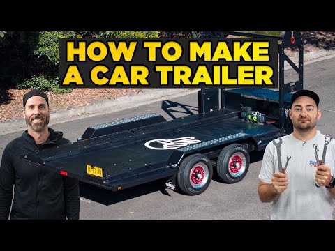 How To Build the ULTIMATE CAR TRAILER