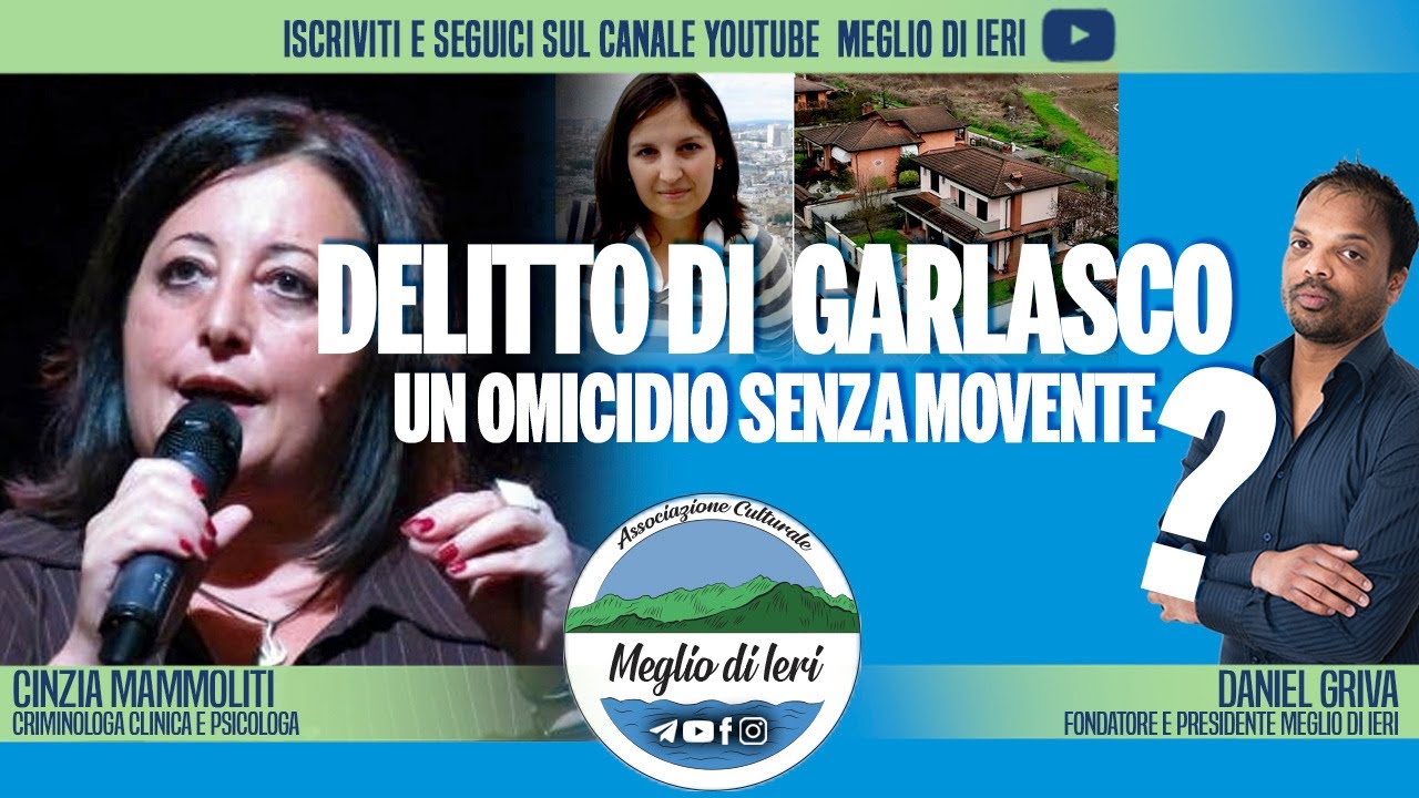 Delitto di Garlasco, un omicidio senza movente? - CINZIA MAMMOLITI - Criminologa