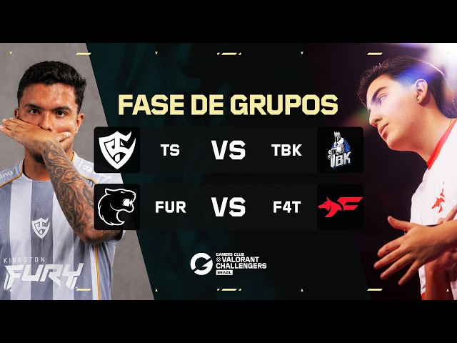 TSS 0x0 TBK | GC VALORANT Challengers Brazil 2026: Etapa 2 - Fase de Grupos (Dia 1)