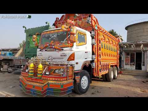 how to make a tipper body with Pakistani truck art