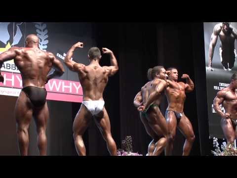 Competitors Introduction & Posedown - Juniors - Final - NABBA World 2013