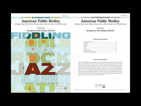 American Fiddle Medley, arr. Bob Phillips – Score & Sound
