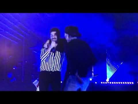 Rotem Cohen,Enrique Iglesias& Descemer Bueno performs in Israel together.