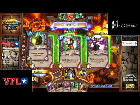 [Hearthstone]  VFL Weekly #8  QUICKSHOT Finals Nostam vs. DeadlyKitten Round #2