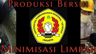 Ekologi Industri - Produksi Bersih & Minimisasi Limbah #12