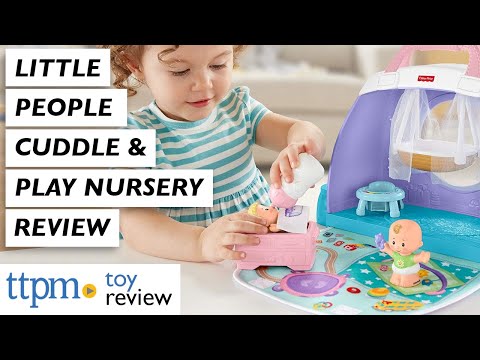 little people cuddle and play nursery