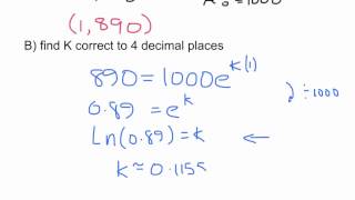Exponential and Logarithmic Modelling