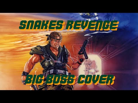 SNAKES REVENGE (NES) - Big Boss Metal Cover - Phrenk