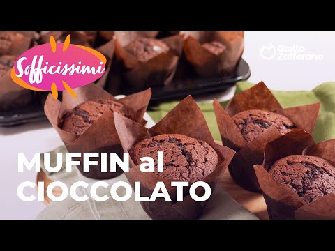 🍫🤎 MUFFIN al CIOCCOLATO: la RICETTA PERFETTA😍❤️