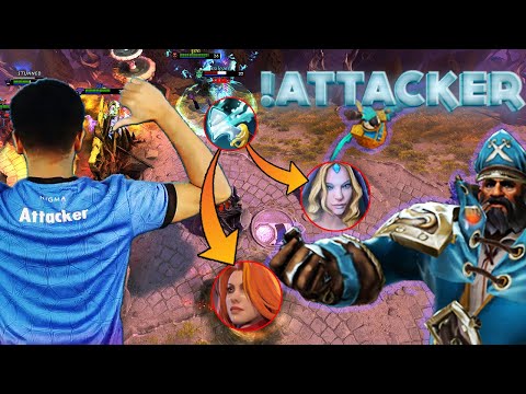Playing on God Mode Level - Attacker Team Nigma Streamer Best Kunkka Dota 2