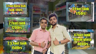 Saste Fish Aquarium at Hunk Fish Aquarium shop in Loni Ghaziabad || Fish & Aquarium Hobby