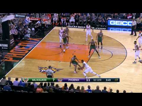 Marcus Morris Highlights Bucks vs. Suns 12.15.2014 - 5 Points, 6 Rebounds