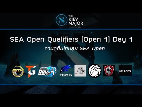 Kiev Major Open Qualifiers : SEA ตามดูทีมไทย (Day 1) - [Thai Language]