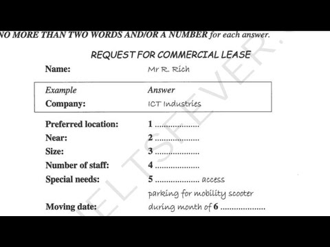 REQUEST FOR COMMERCIAL LEASE | HD AUDIO | 1080p | listening