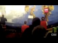 Lions Attack Trainer At Circus