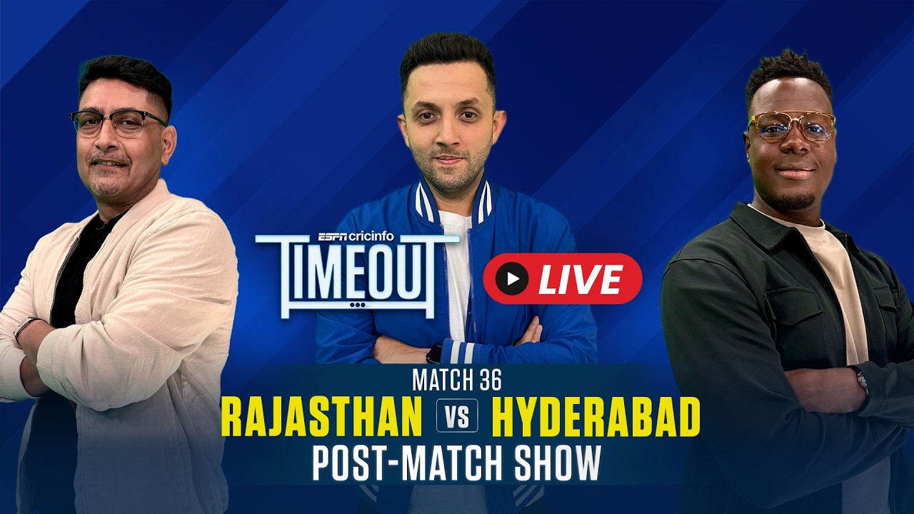 RR vs SRH Post-match show | LIVE IPL 2026 Match 36 | Match review, expert analysis and discussion