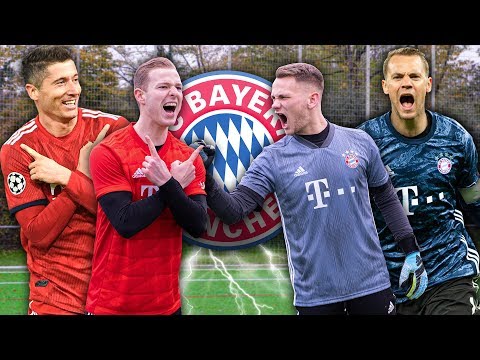 LEWANDOWSKI vs. NEUER: Fußball Challenges