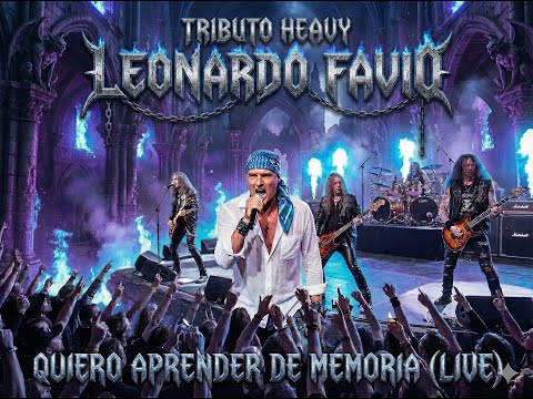 Quiero Aprender de Memoria (Heavy Rock En Vivo) 🤘 Tributo a Leonardo Favio