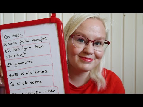 Finnish Lesson 23: Negative Sentences