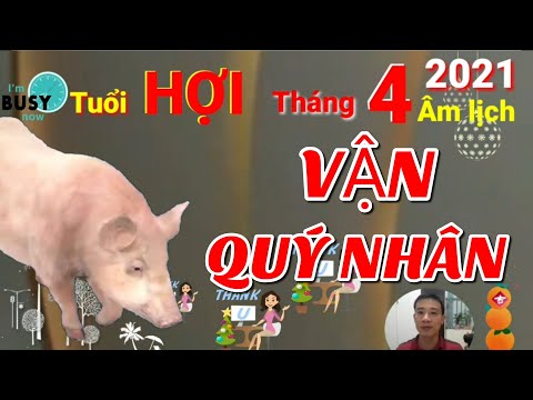 Horoscope for PIG in April 2021 Lunar Calendar - You will have a Nobleman, Wealth, and a lot of m...