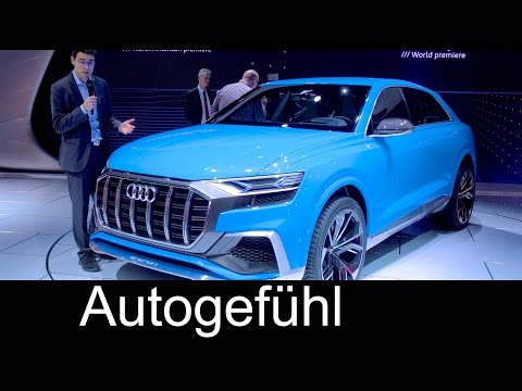 Audi Q8 Concept (Q7 SUV Coupé) Premiere Review @ NAIAS new neu - Autogefühl