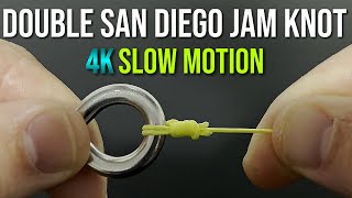 How to Tie a DOUBLE SAN DIEGO JAM KNOT! | Knot Easy! Series | Fishing Knot Tutorial