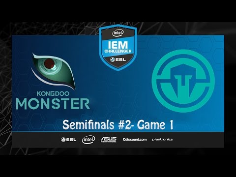 Kongdoo Monster vs Immortals - Game 1 | Semifinals | IEM Gyeongggi 2016