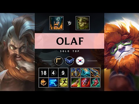 Olaf Top vs Ivern - KR Diamond Patch 25.17