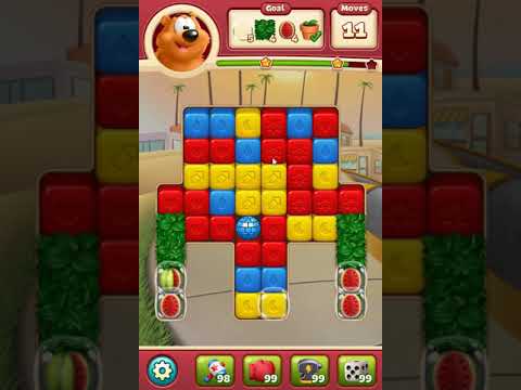 Toon Blast Level 3223 NO BOOSTERS  A S GAMING ✔️