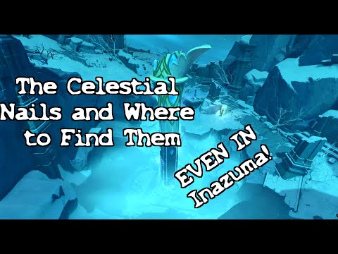 Genshin Impact: Celestial Nails, Forbidden knowledge, Chasm, Inazuma, Dragonspine, & Sumeru lore!
