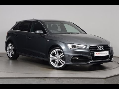 FH14MZD AUDI A3 TFSI S LINE GREY 2014, Nottingham Audi