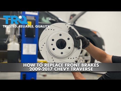 How To Replace Front Brakes 2009-2017 Chevy Traverse