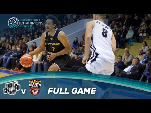 Nizhny Novgorod (RUS) v Telenet Giants Antwerp (BEL) - Full Game - Basketball Champions League 17-18