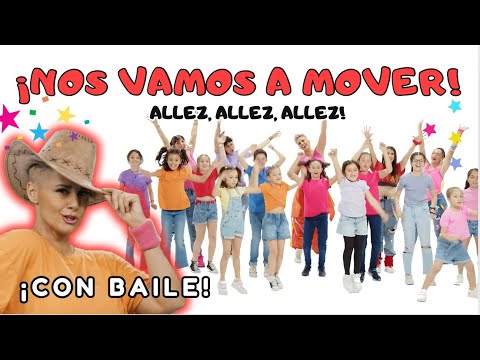 🤠NOS VAMOS A MOVER👩‍🌾 Baile y Corografía infantil para activar el cuerpo| Diverplay Baila Coreokids