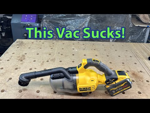 But not in the good way! Dewalt DCV501HB 20V Vacuum Review.