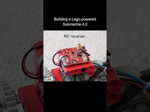 Building a Lego-powered submarine 4.0 #shorts