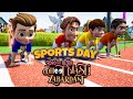 Sports Day Roro Aur Hero Bhoot Mast Zabardast Hindi Cartoons For Kids Hindi Kahani GubbareTV