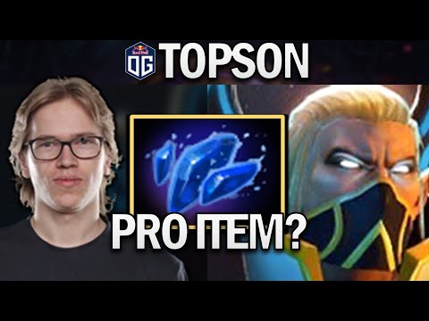 OG.TOPSON INVOKER WITH AGHANIMS SHARD - DOTA 2 7.28 GAMEPLAY