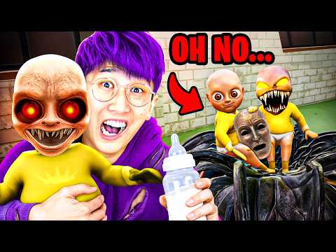 *NEW* THE BABY IN YELLOW HAS EVIL TWINS...!? (Baby In Yellow Crown Childcare - Full Gameplay!)