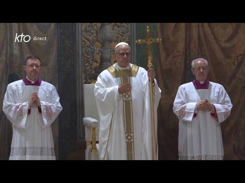 Messe de clôture du conclave présidée par le pape Léon XIV