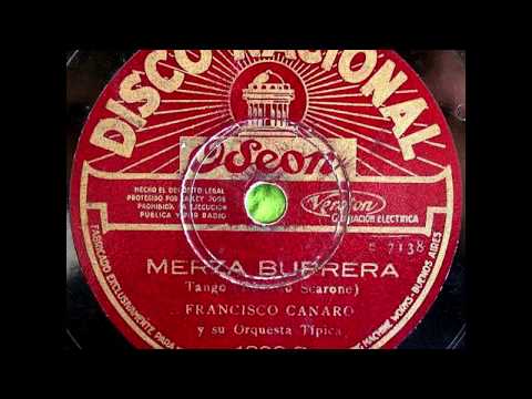 MERZA BURRERA - tango - Instrumental con letra para el canto - Karaoke tango - Pista musical