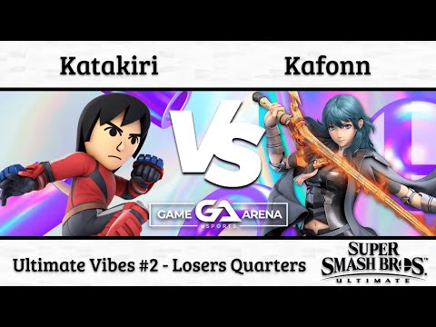 Ultimate Vibes 2: Katakiri (Mii Brawler, Mii Gunner) vs. Kafonn (Byleth) - Losers Quarters