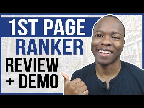 1st Page Ranker Review + Demo: Can Beginners RANK First Page Google & YouTube FAST?