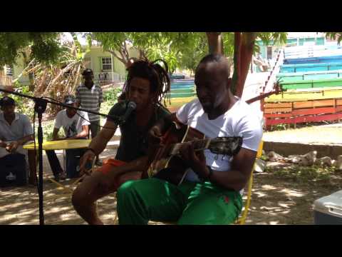 Wyclef Jean on Curacao, playing music with locals! Curacao North Sea Jazz 2015.