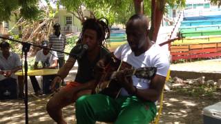 Wyclef Jean on Curacao, playing music with locals! Curacao North Sea Jazz 2015.