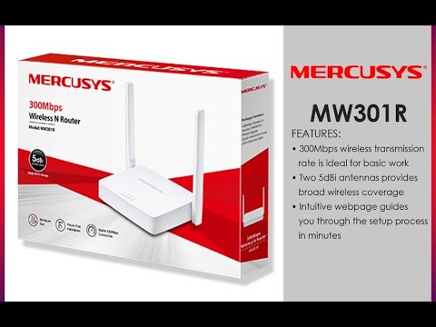 Беспроводной маршрутизатор Mercusys MW301R