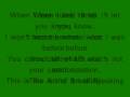 Thousand Foot Krutch - The Art of Breaking lyrics ...