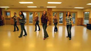 Line dance &quot;Sin&quot; to Got it Good by Justin Moore. Performed by Borderline PNW Dance Team