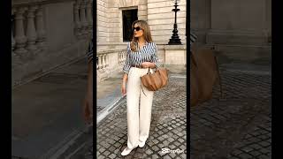Download lagu Blue striped shirt for women-Old money fashion #clothing  #ootdguide #oldmoneyoutfits #stripedshirt mp3