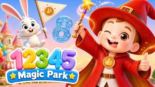 Counting Song for Kids 1–9 | Learn Numbers with Dudu's Park Adventure | Nursery Rhymes &amp; Kids Songs